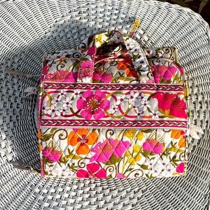 Vera Bradley floral travel case